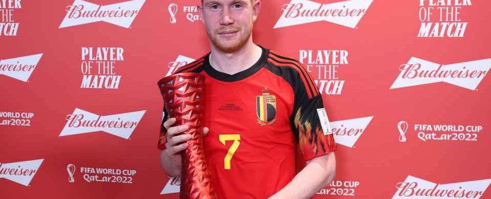Kevin De Bruyne: "I don't know why they named me the best"