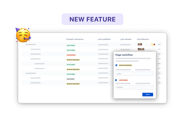 Introducing page workflows for a better content lifecycle management in Confluence