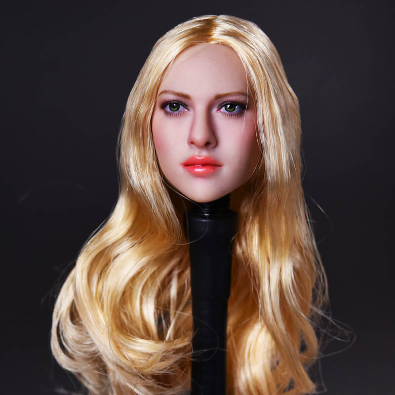 Kimi Toys Kt004 1 6 Gold Hair Girl Head Sculpt F 12" Female Suntan Figure Model for sale online 