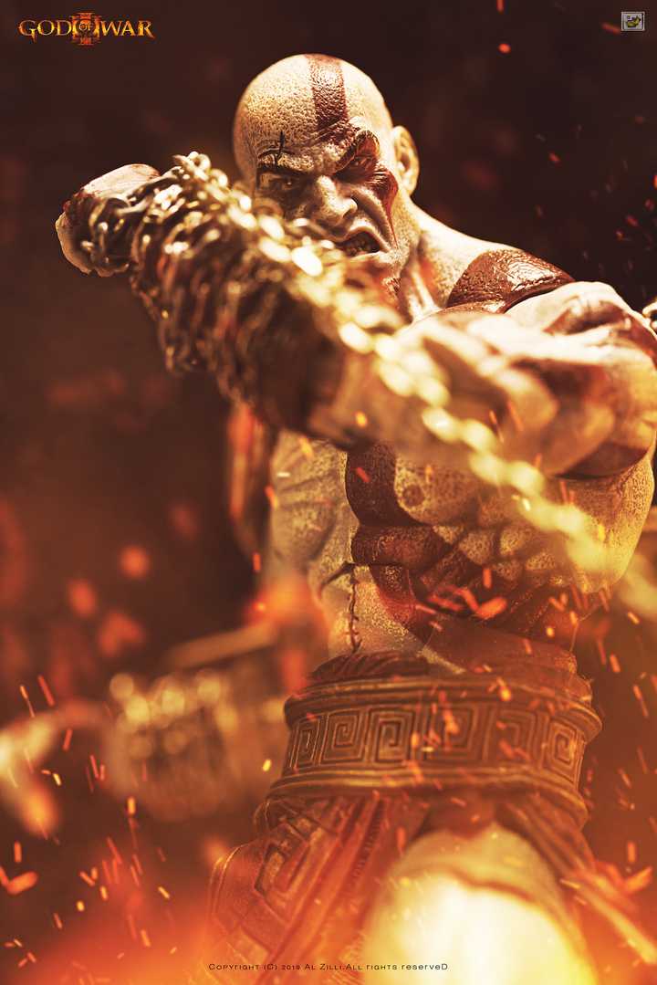 God Of War III Kratos
