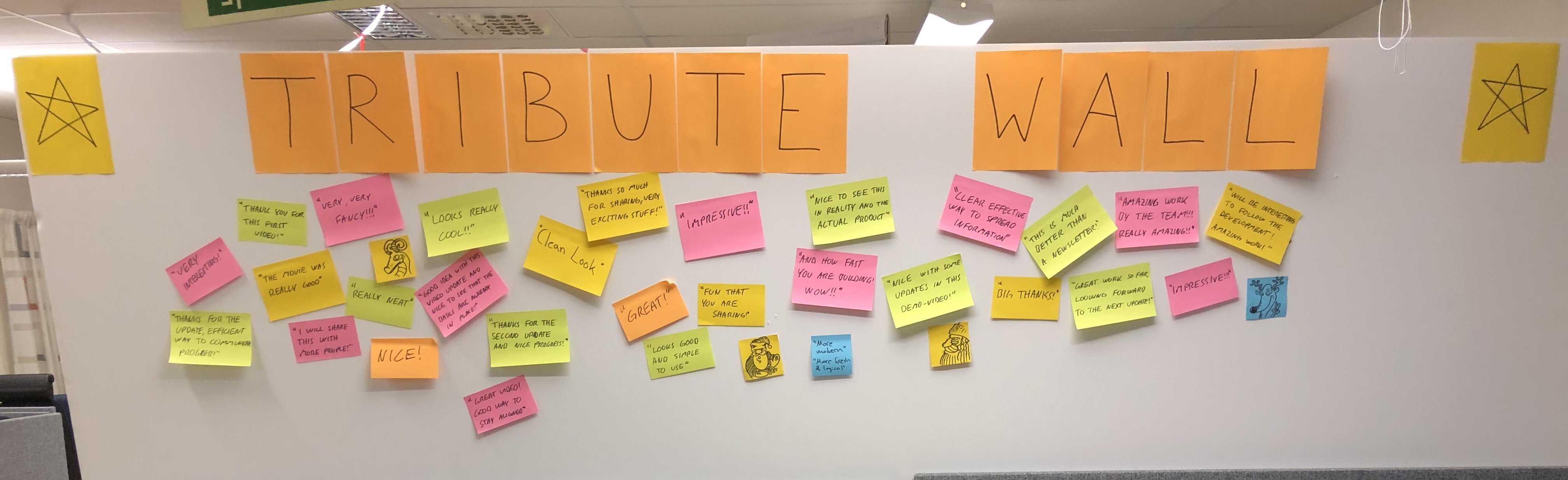 Tribute Wall