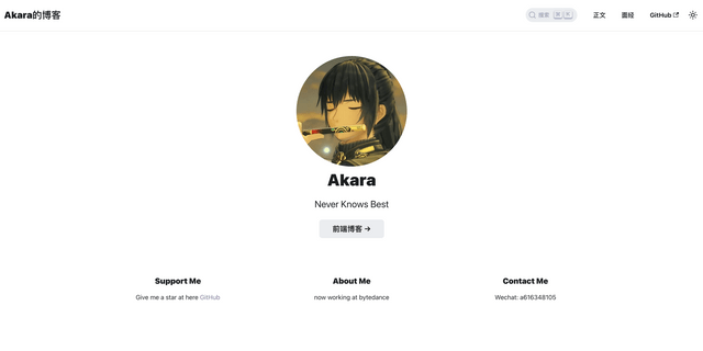 Akara's blog