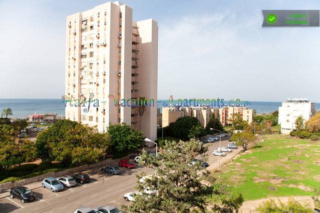 Haifa view from the apartment