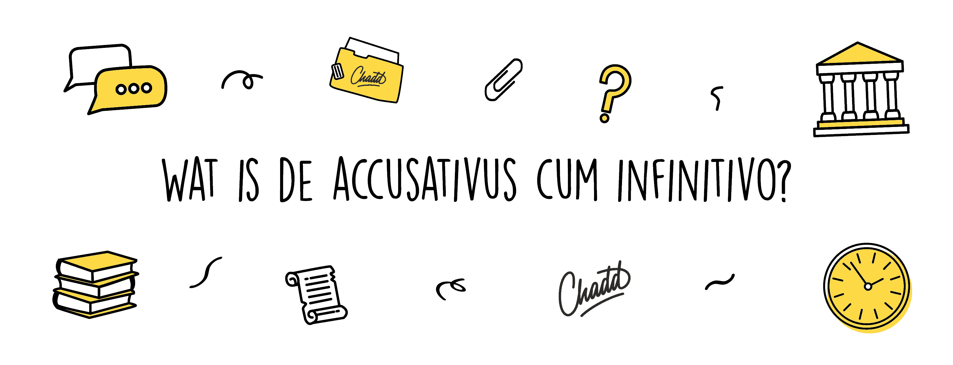 wat is de accusativus cum infinitivo