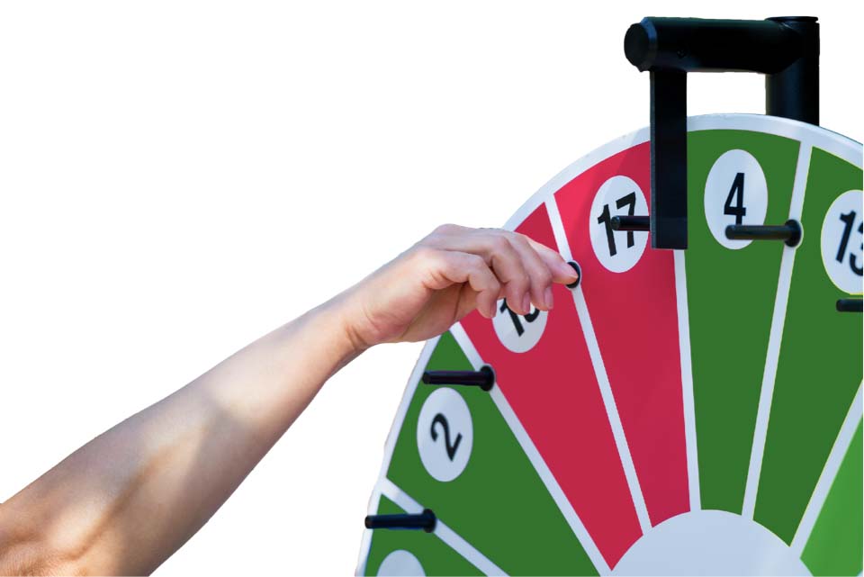 Carnival prize wheel