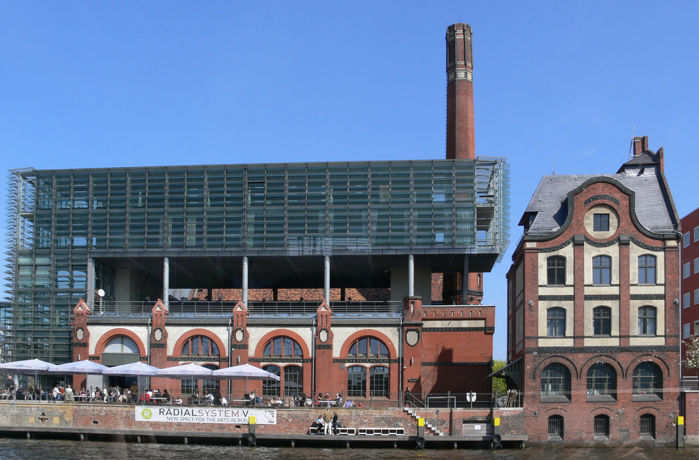 A picture of radialsystem v, a space I initially considered for SoCraTes Day Berlin. Taken by Andreas Praefcke