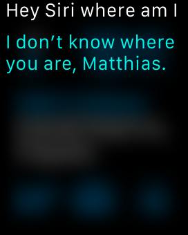 I don't know where you are, Matthias.