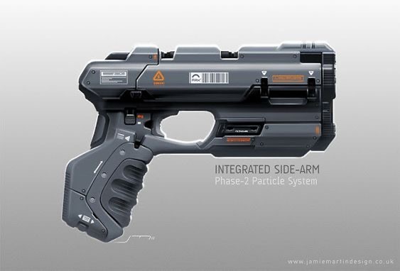 Badass looking sci-fi gun