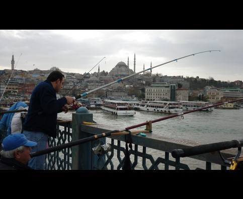 Turkey Bosphorus Fishermen 22