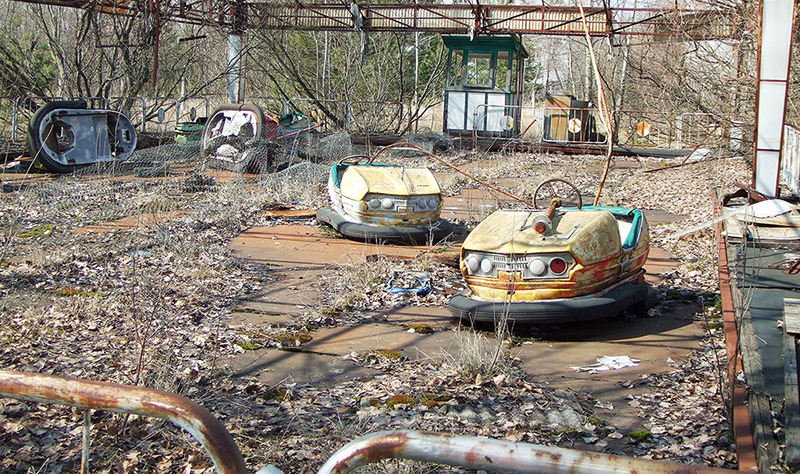 Аттракцион «Автодром», Припять, 2006 год. Источник: ru.wikipedia.org