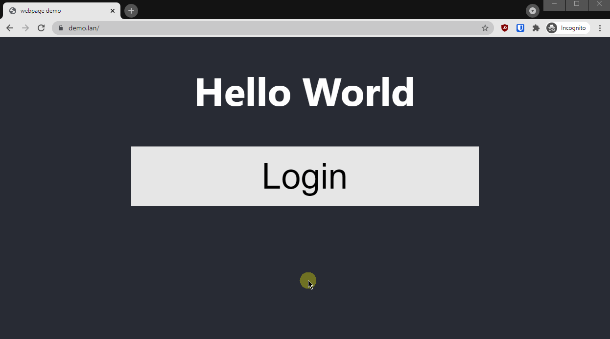 Basic Auth Autofill flow