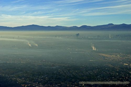 Polución del aire in México