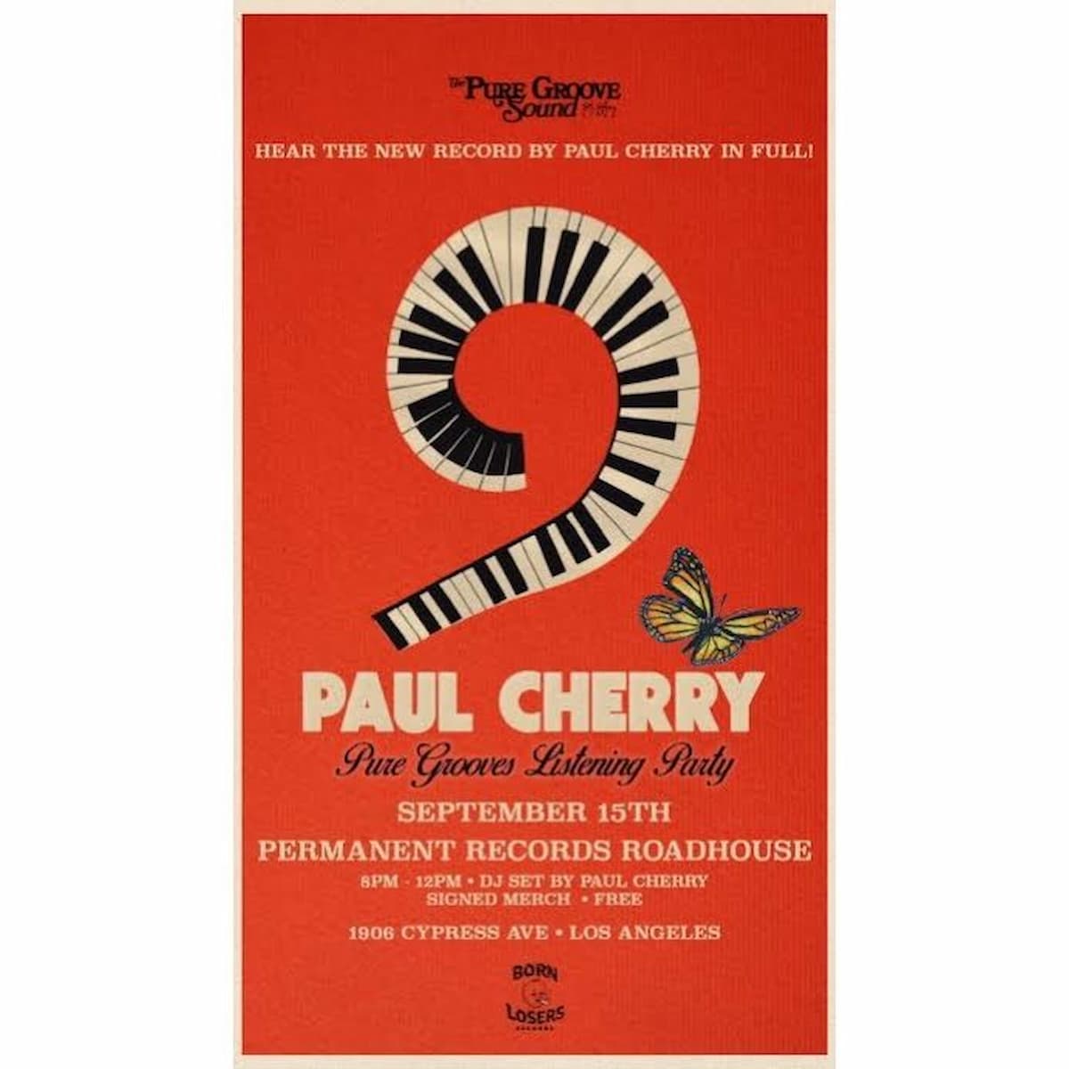 Paul Cherry Pure Grooves Listening Party