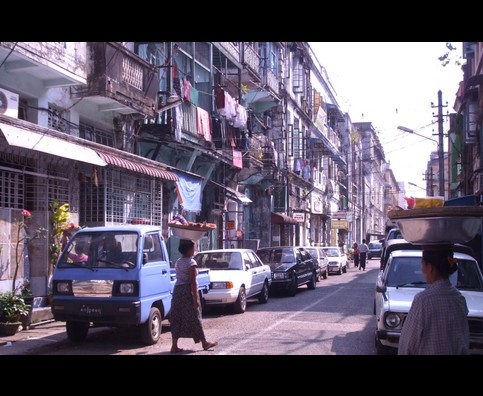 Burma Yangon Buildings 16