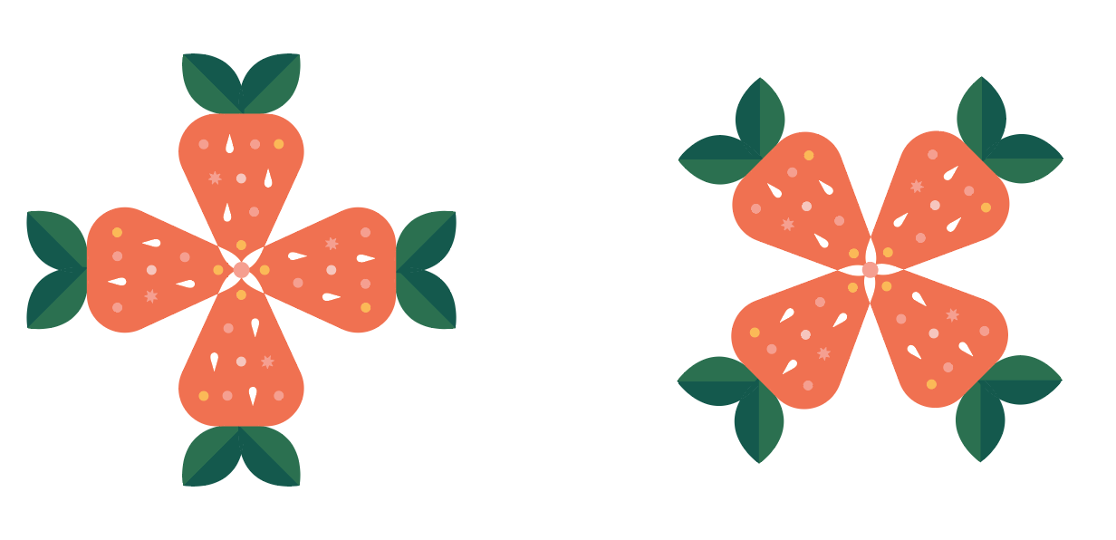 Strawberry illustrations