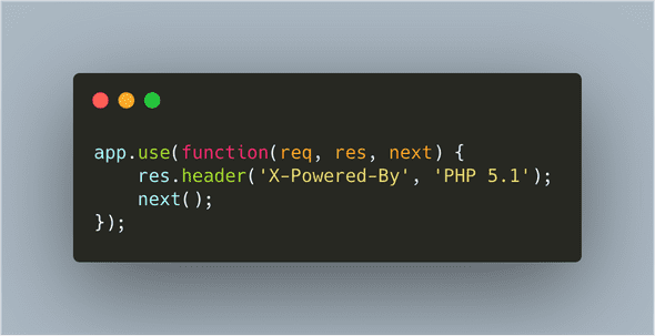 header code