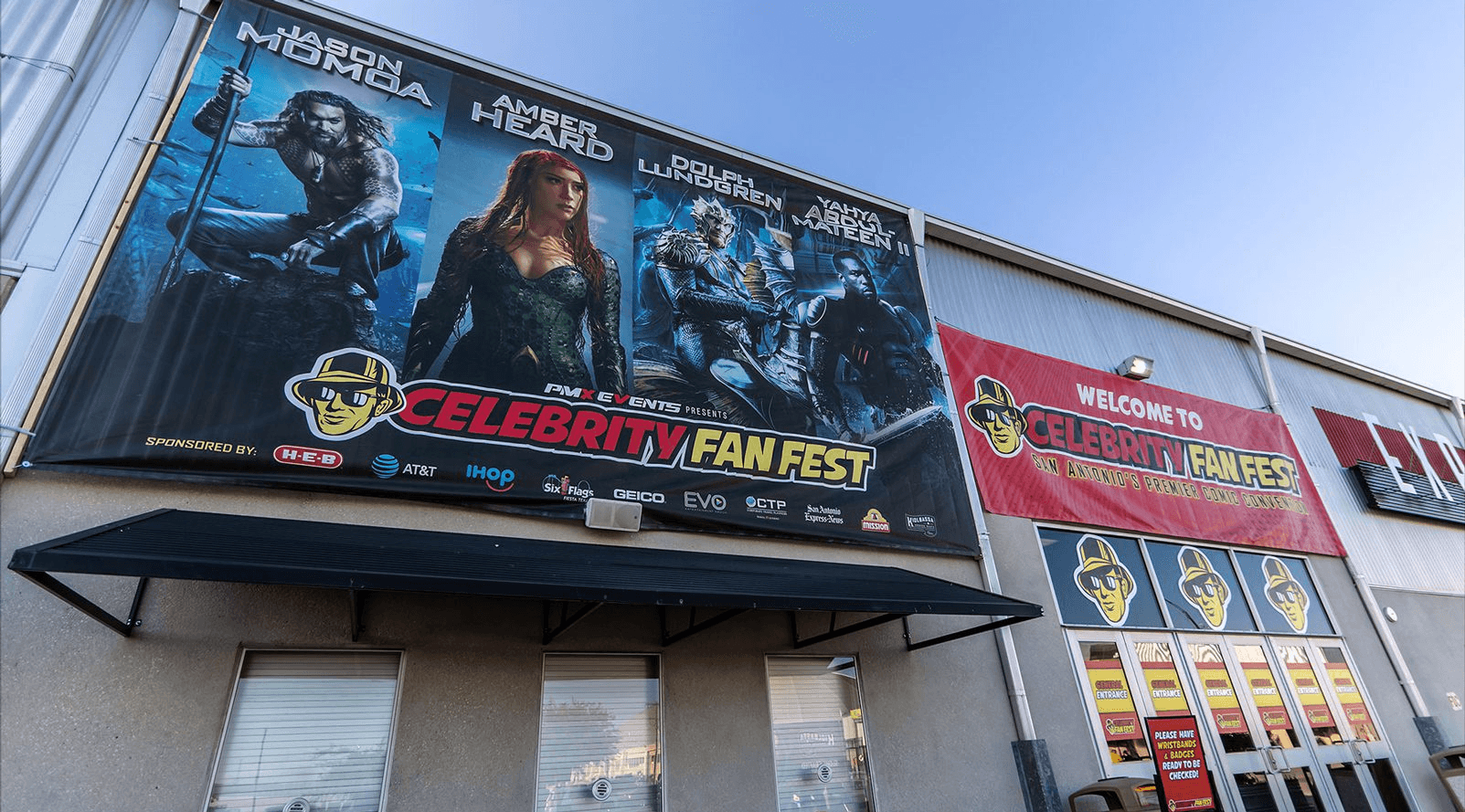 Celebrity Fan Fest Signage