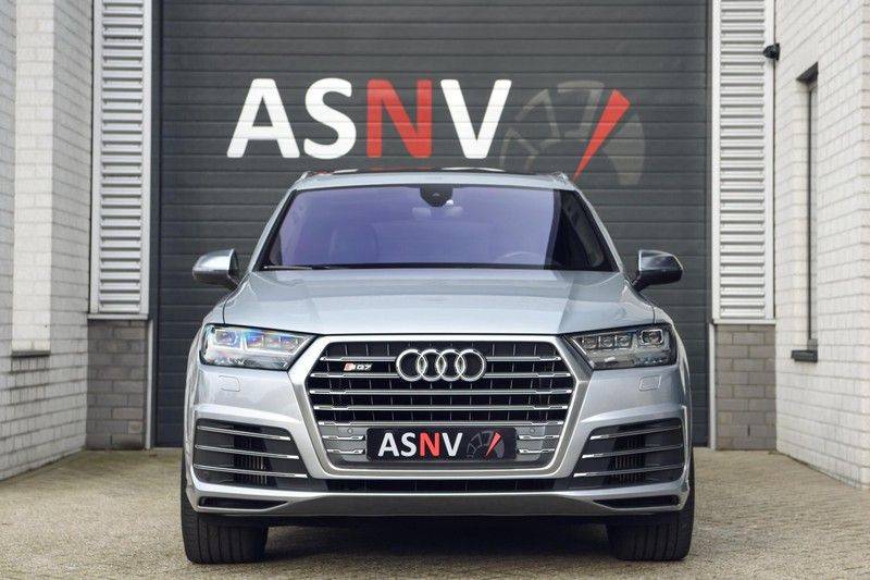 Audi SQ7 4.0 TDI Quattro Pro Line + , 435 PK, Valcona/Leder, Pano/Dak, 2017, Bose, 22'', Elekt. Trekhaak, 79DKM!! afbeelding 23