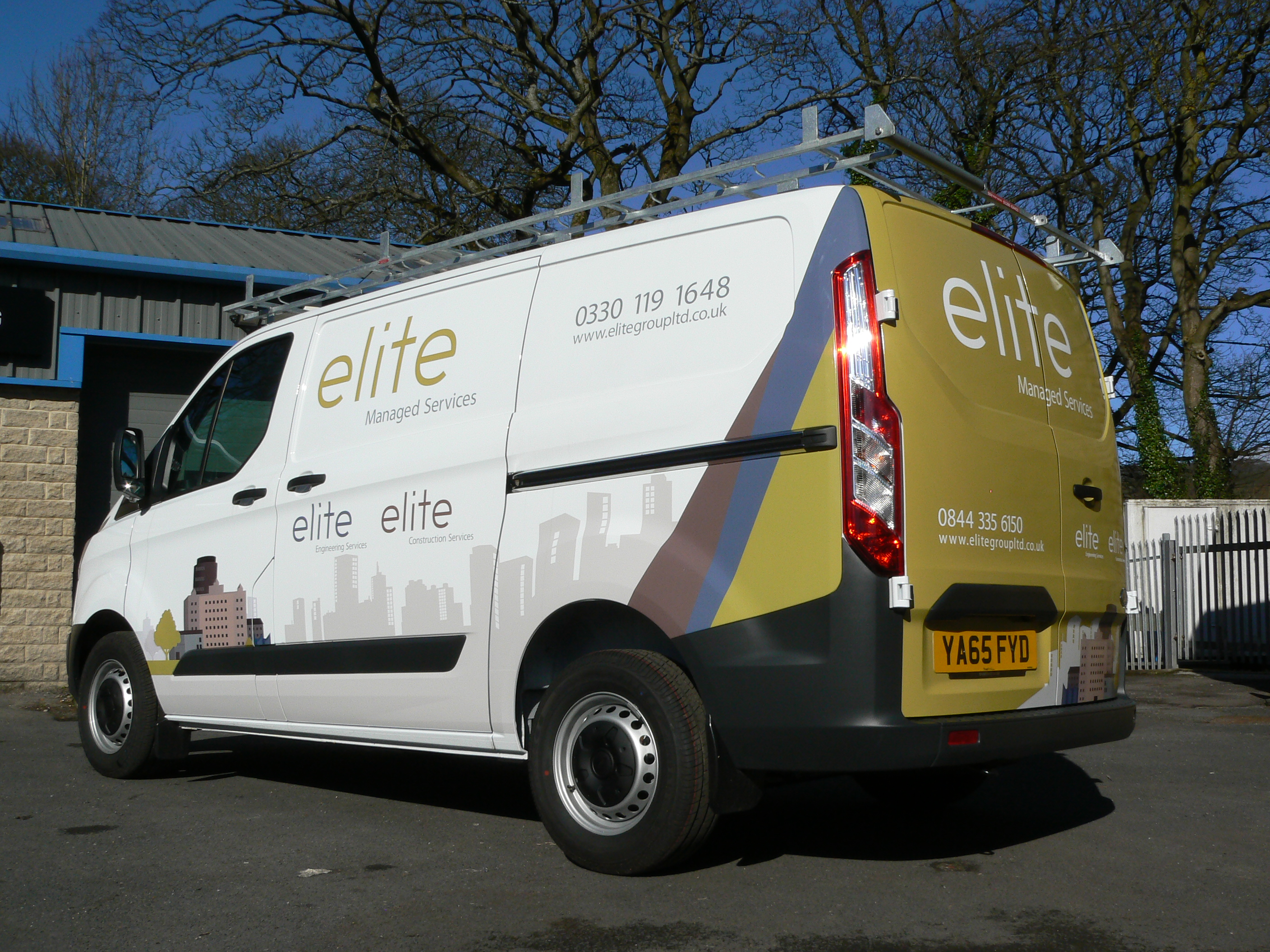 vehicle decal advertisements
