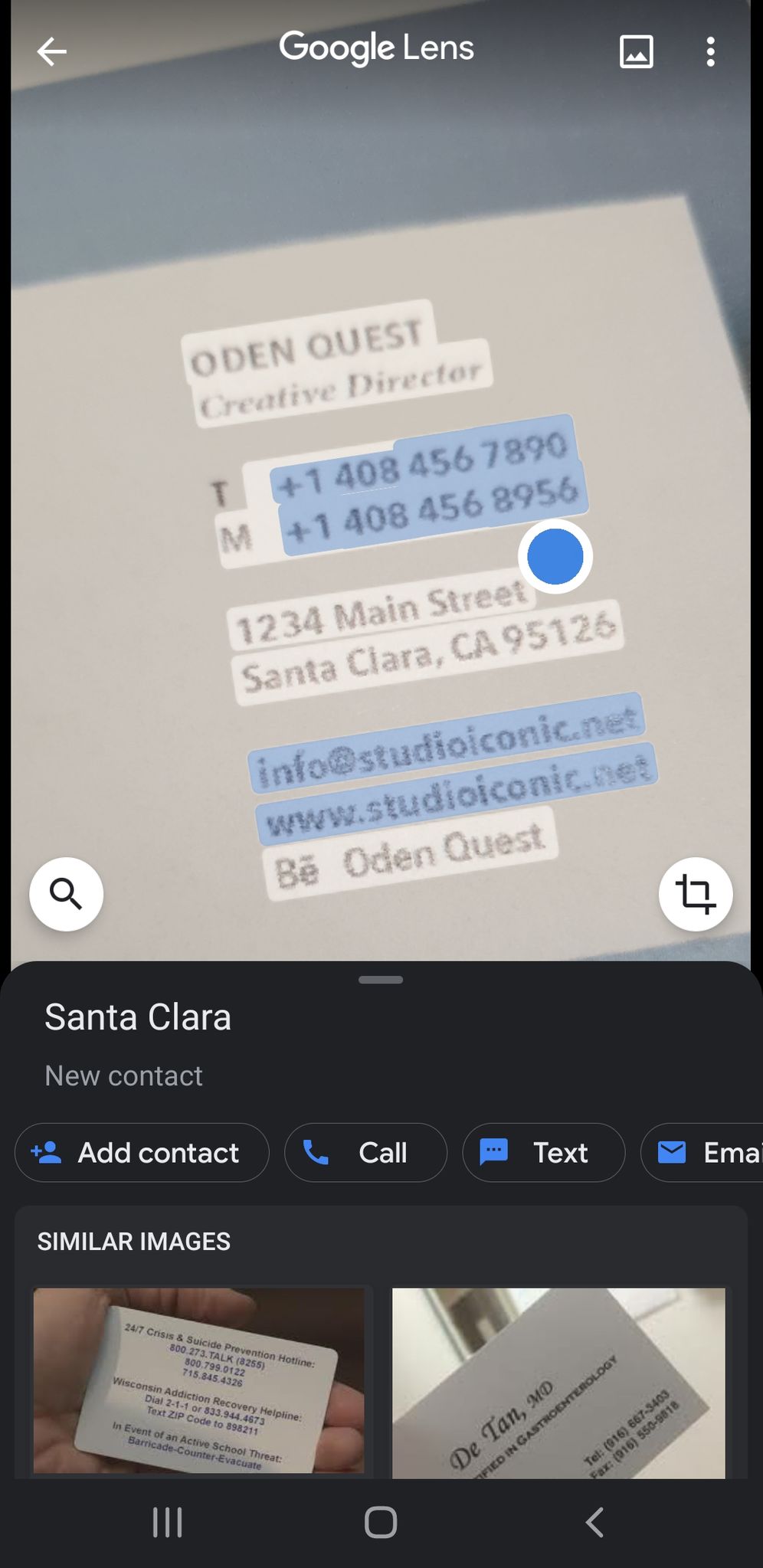 How to Scan Business Cards into Google Contacts Covve