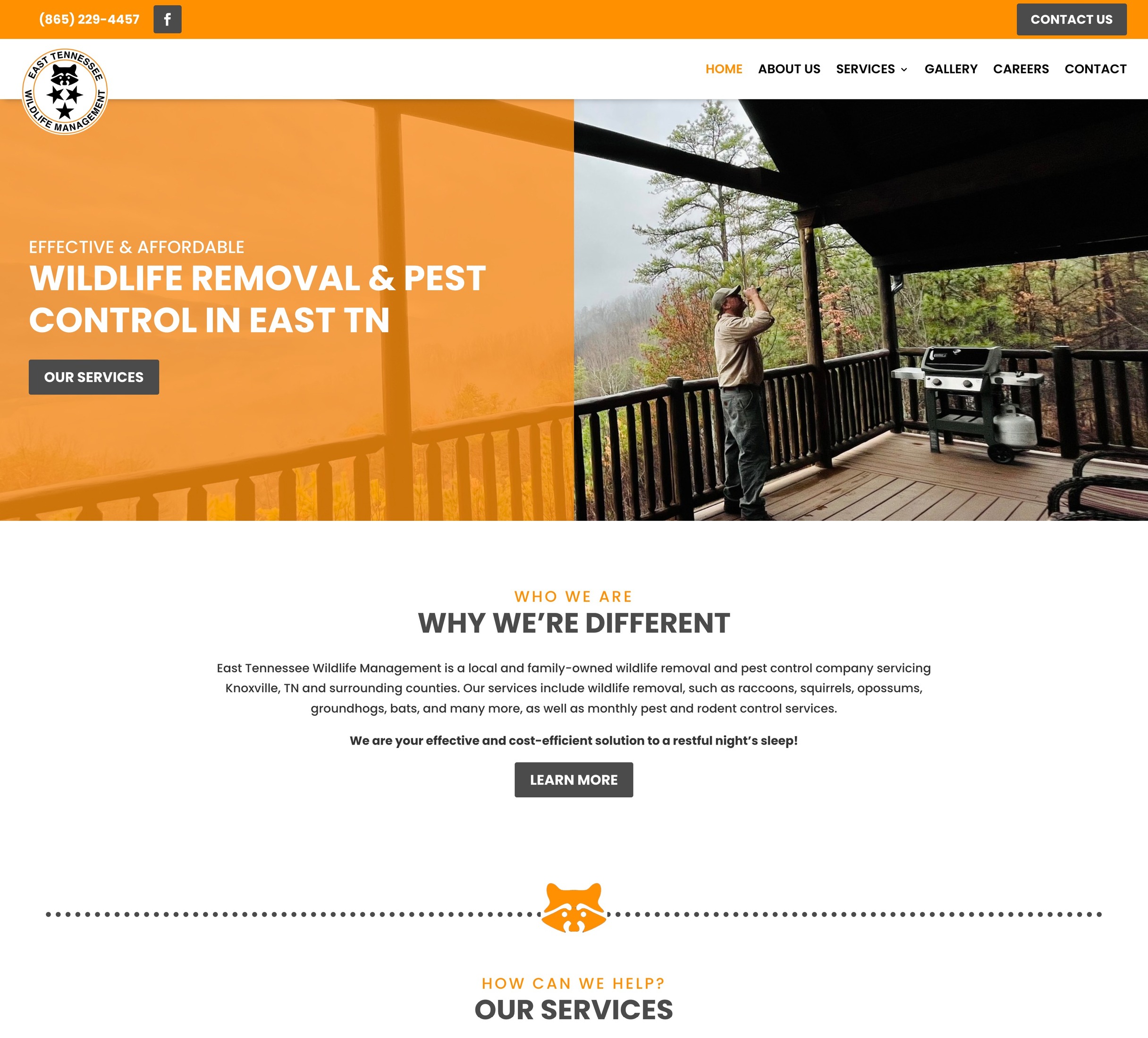 East TN Wildlife Management Slamdot