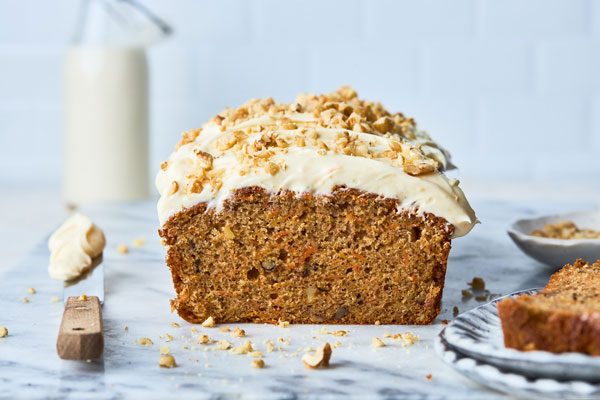 Carrot Cake Loaf (Quick Bread)