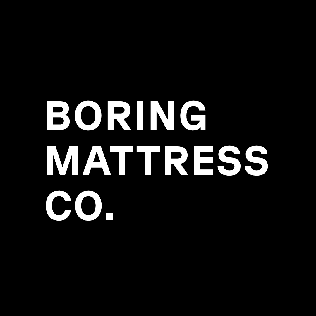 boring mattress logo