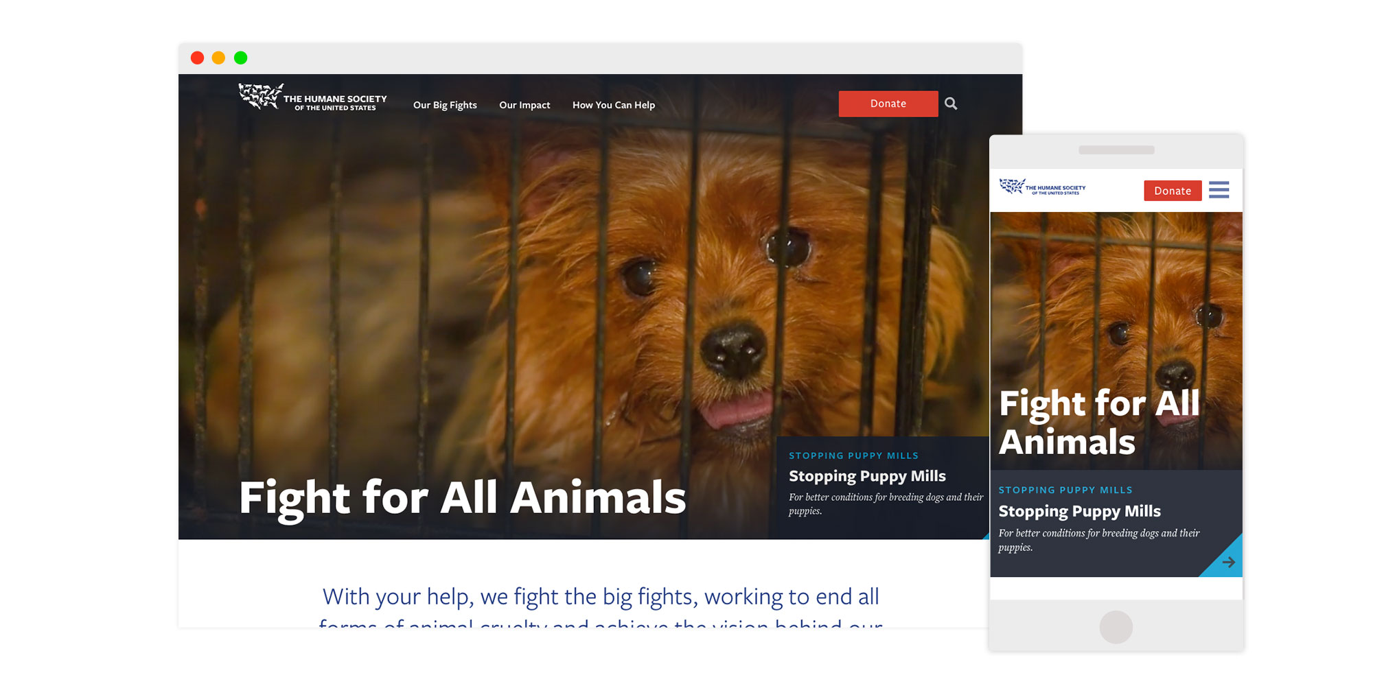 HSUS home page