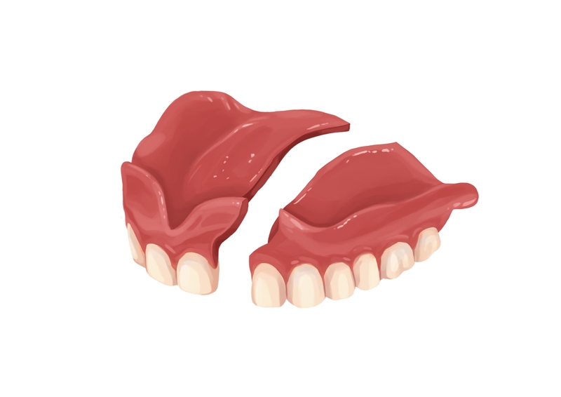 Why do dentures break?