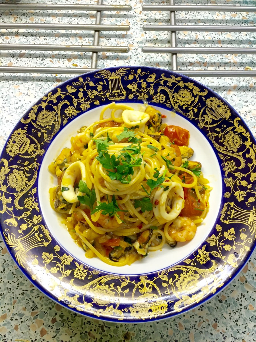 Seafood Linguine