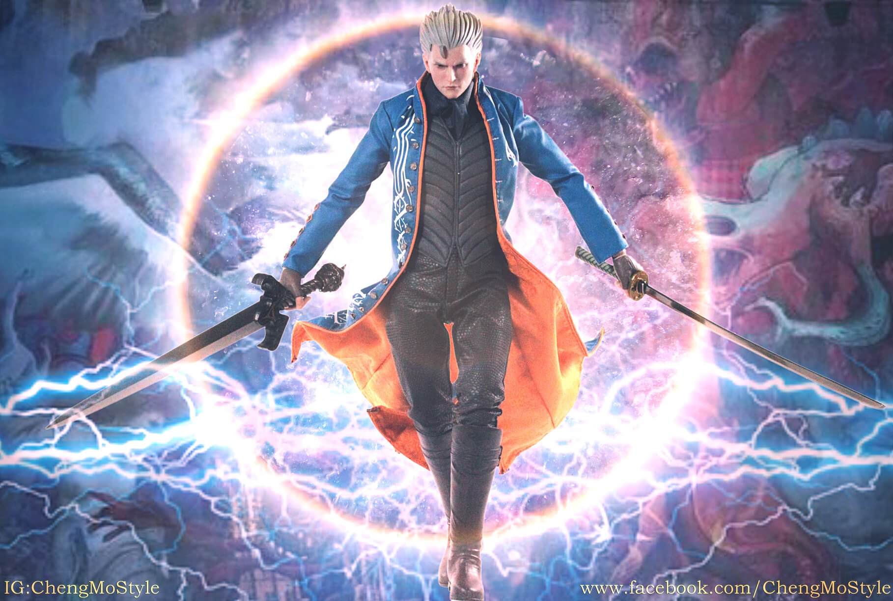 vergil devil may cry action figure