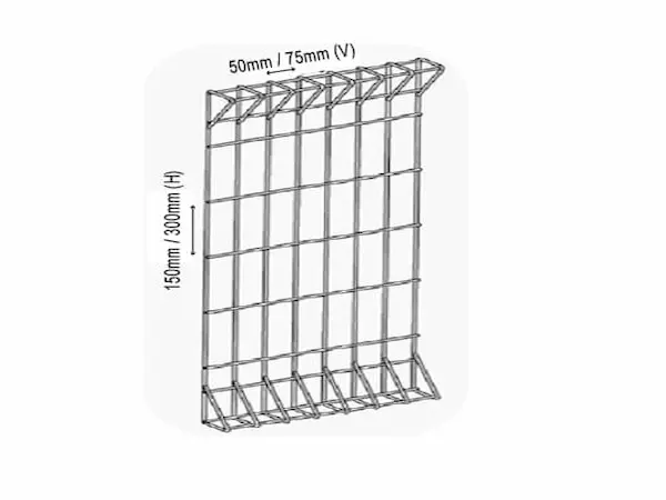 ENVIGAL Security Welded Fence Diagram 1