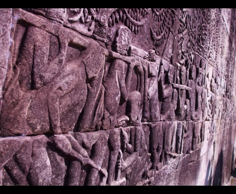 Cambodia Angkor Walls 29