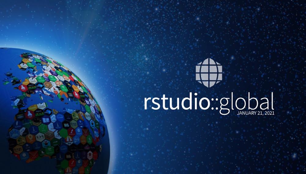 rstudio::global() call for talks