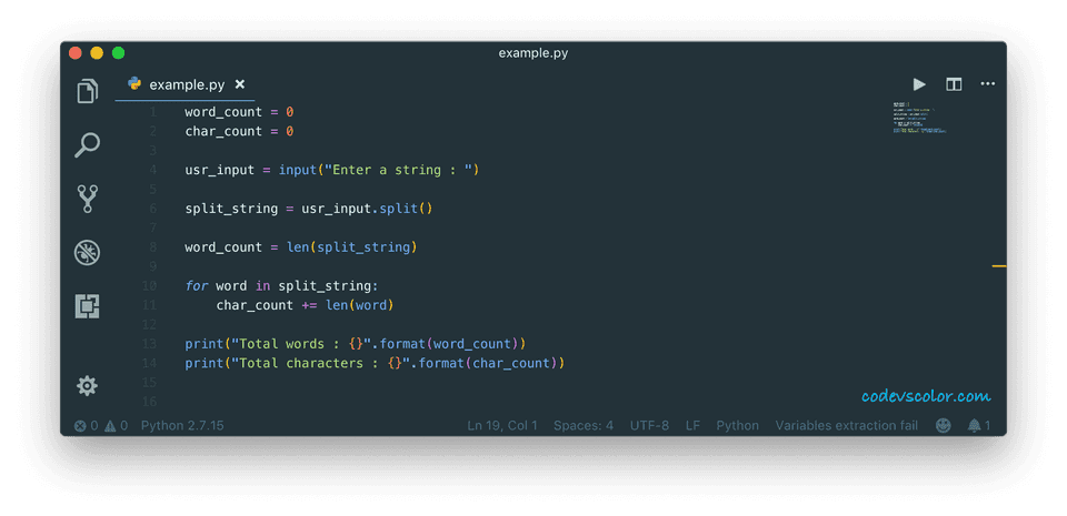 3 ways in Python to count the words and characters of a string ...