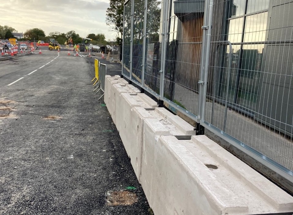 Concrete Barriers in Merseyside to Hire or Buy - SafeSite Facilities