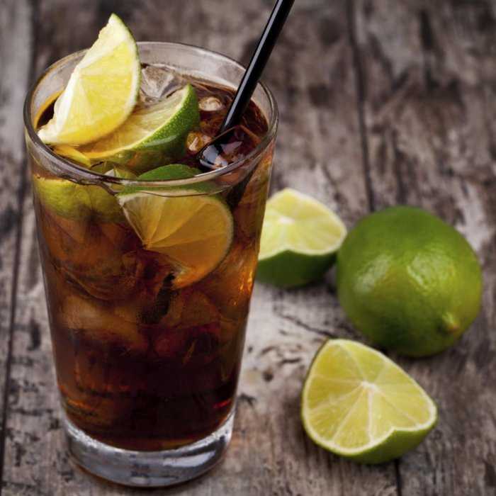 Cuba Libra Cocktail