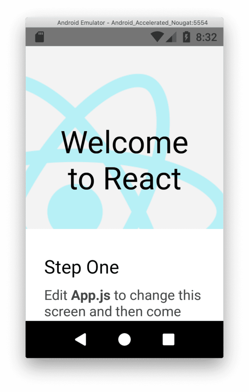 Welcome to ReactNative