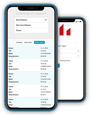 Uw medewerkers regelen zelf hun beschikbaarheid, nu ook mobiel.