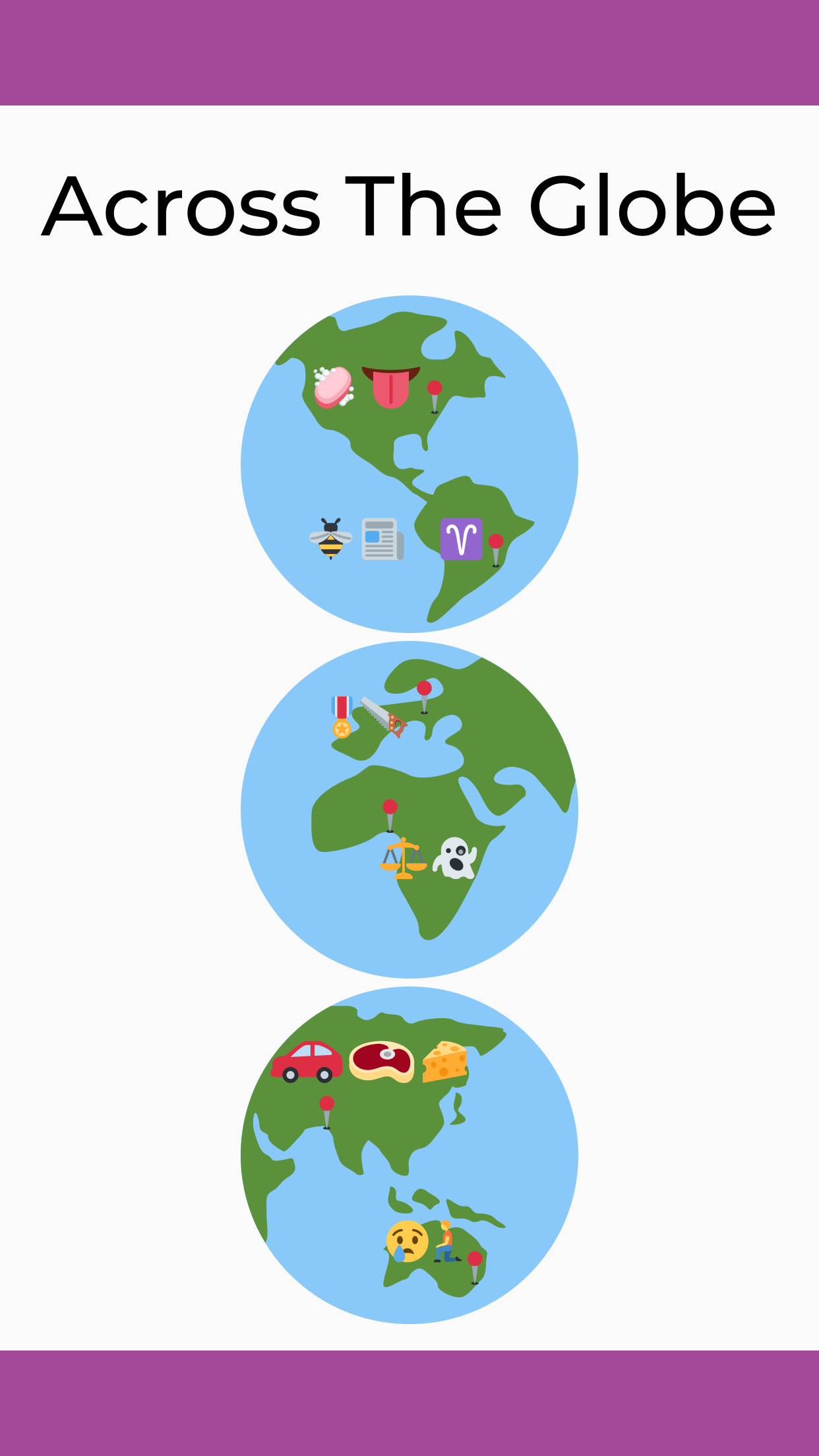 Emoji Riddles™: Across The Globe by Sidework AI