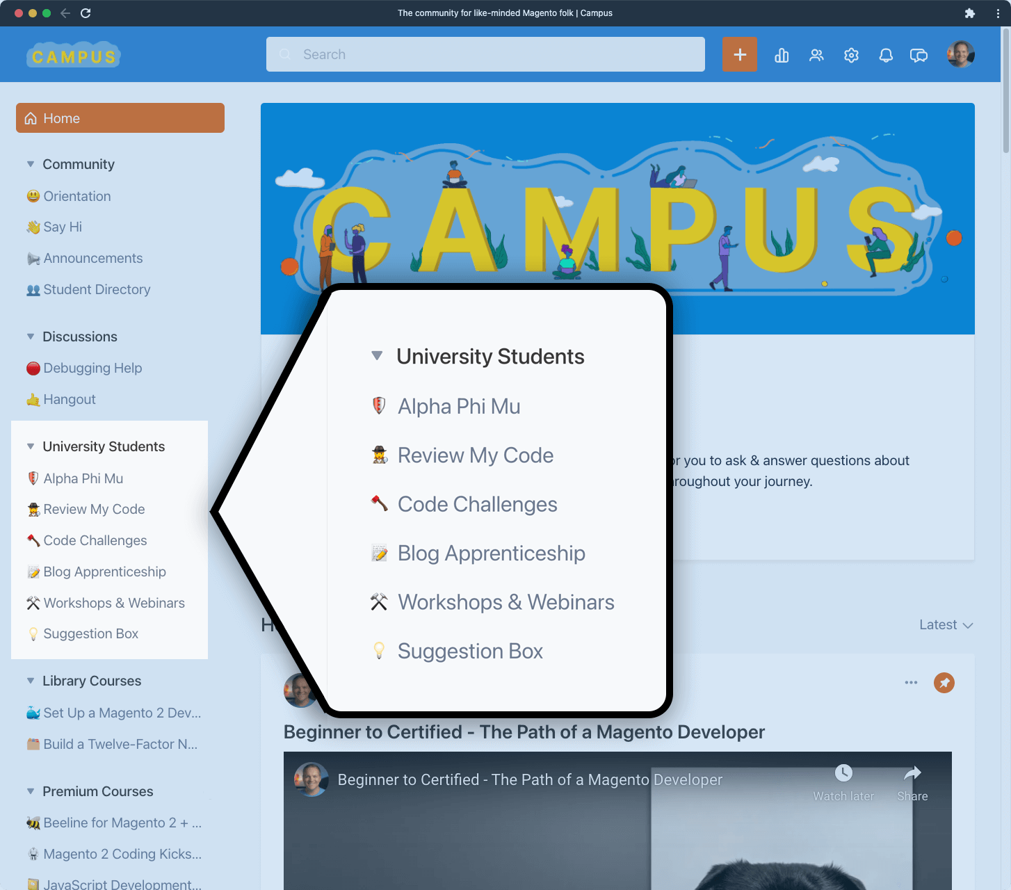 Teaser for Campus
