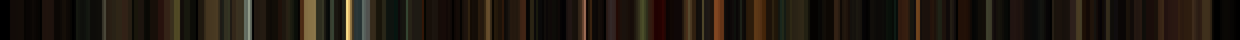 A barcode of colors from the vid Adultery