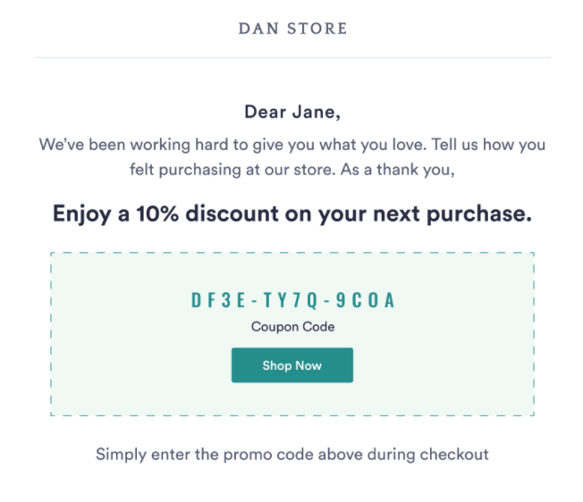 Dan Store Email