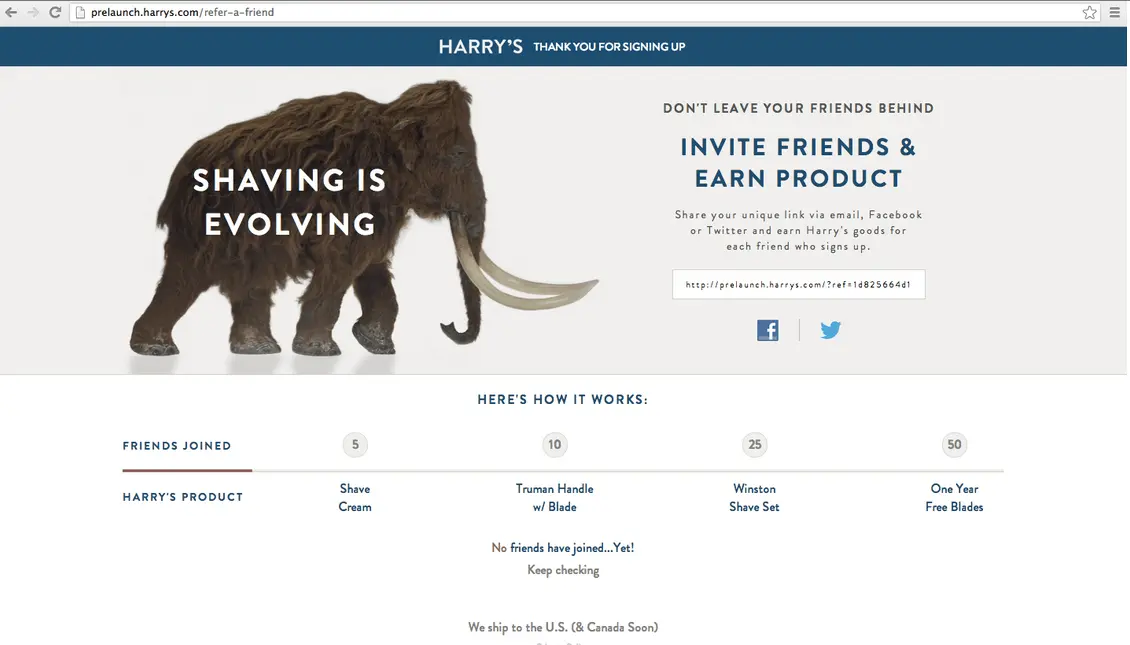 harrys_launch_social_referrals_rewards_page