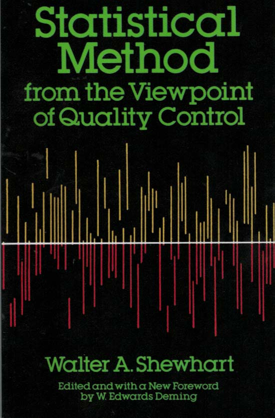 Statistical Method from the Viewpoint-of Quality Control