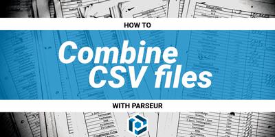 Cover image for How to combine CSV files and spreadsheets together automatically