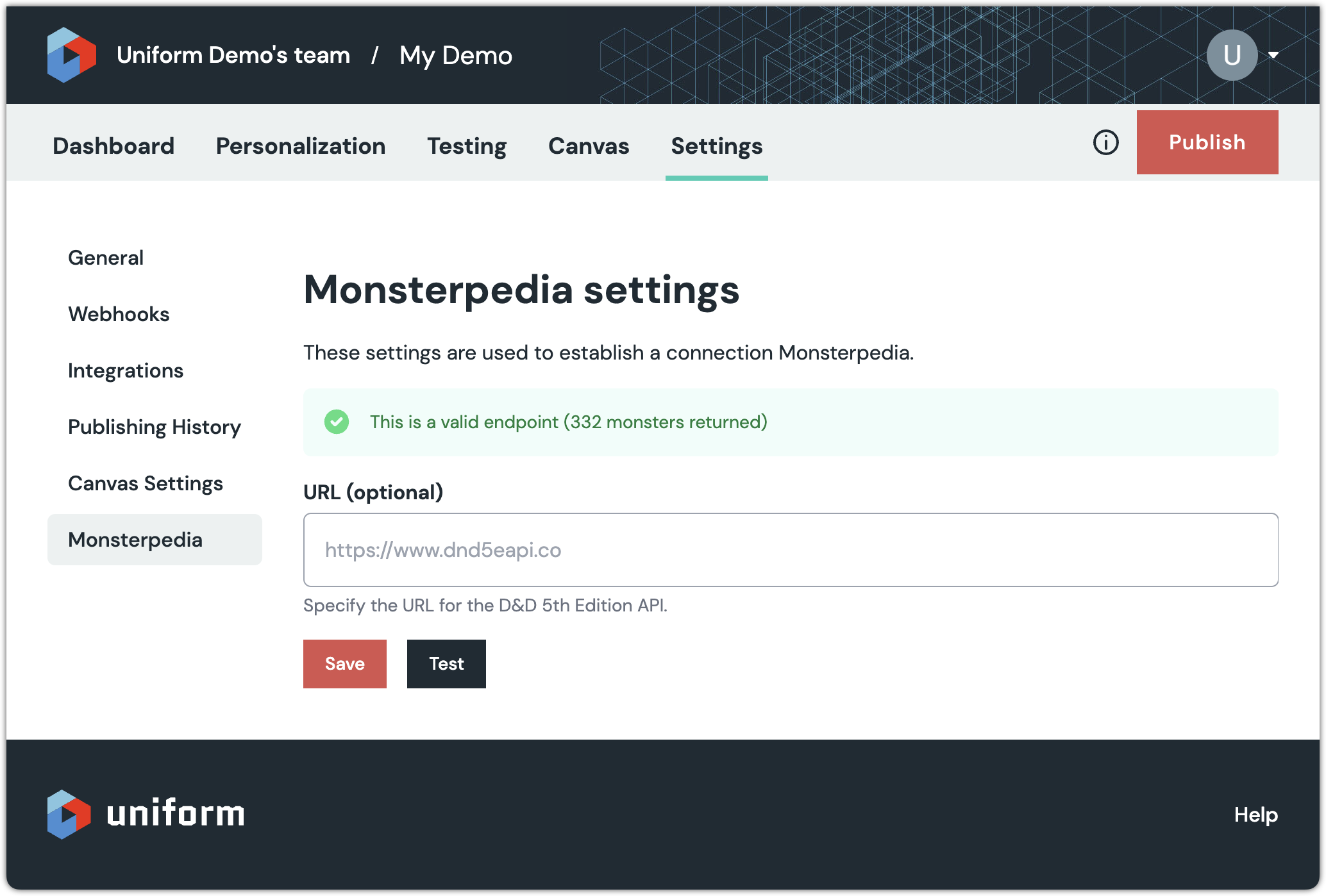 monsterpedia-settings-valid-endpoint