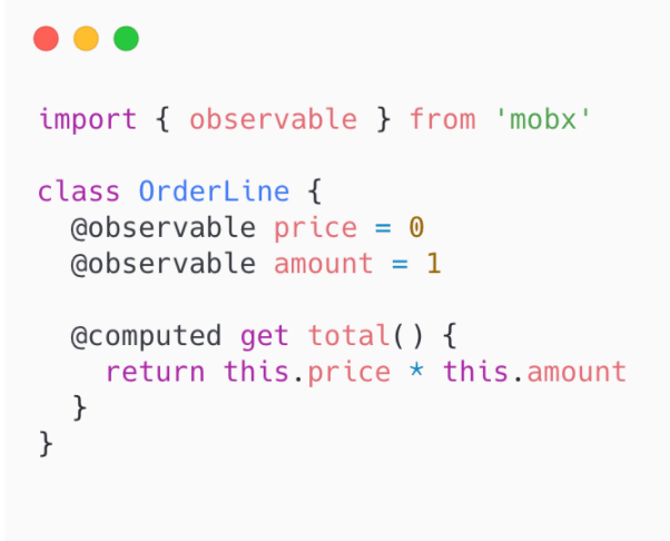MobX Observer Example