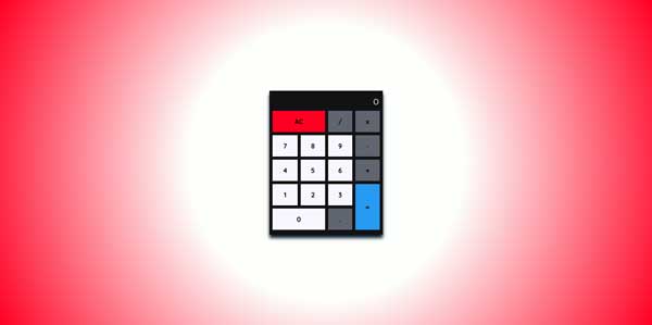 Screenshot of my project JavaScript Calculator