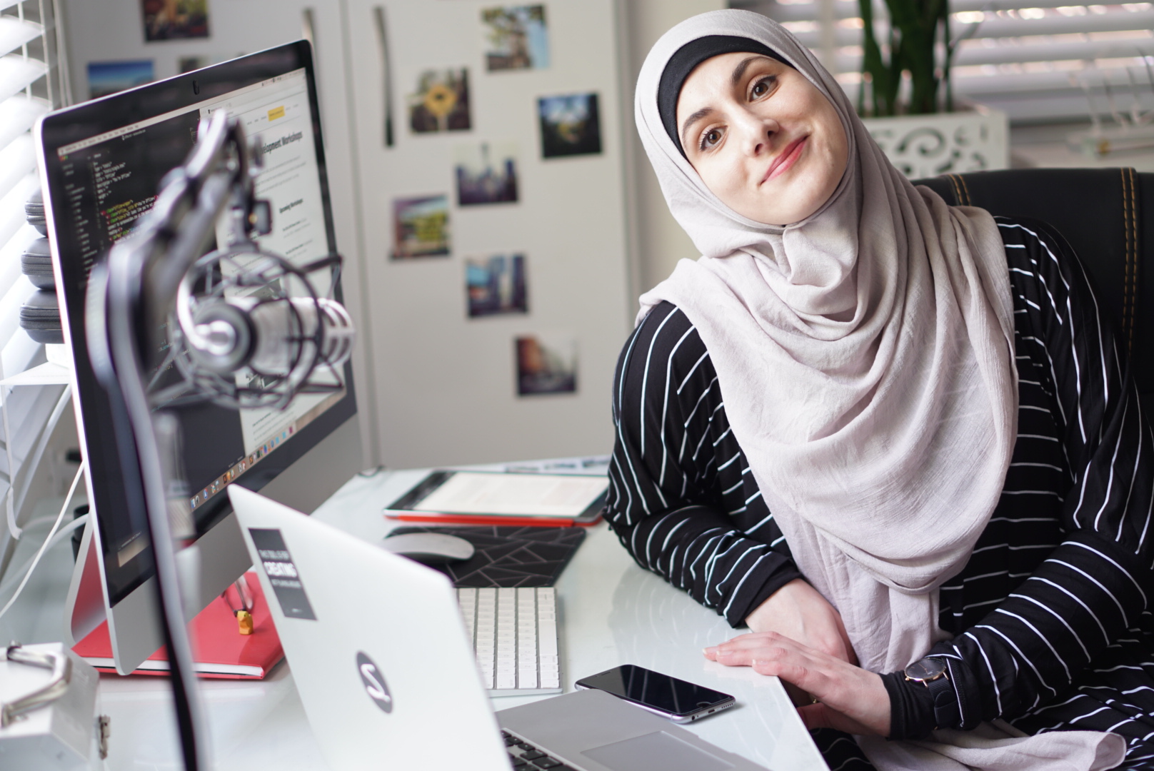 Photo of me in my home office
